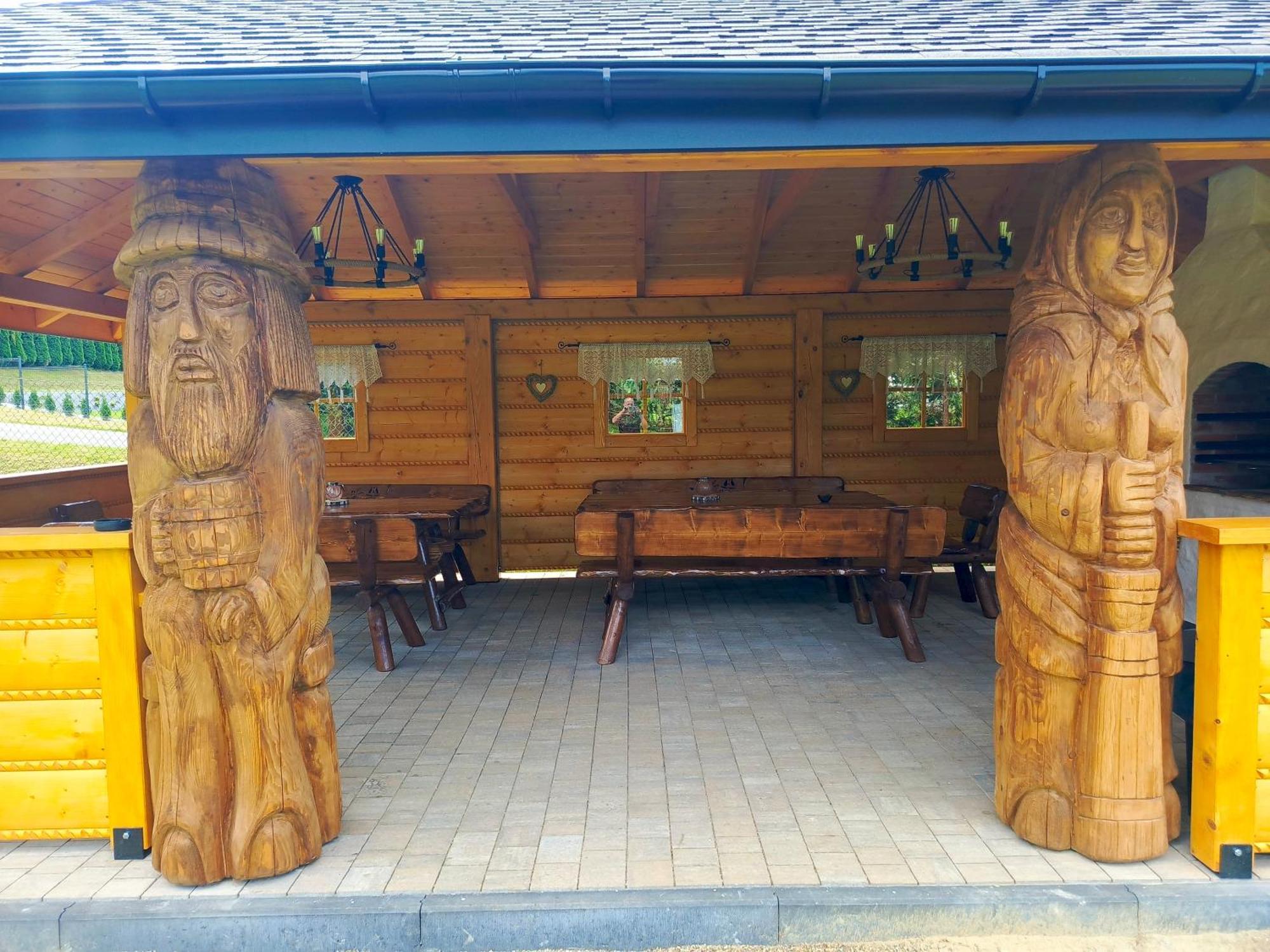 Drozdowka Nad Solina - Chata Z Kominkiem Kültér fotó